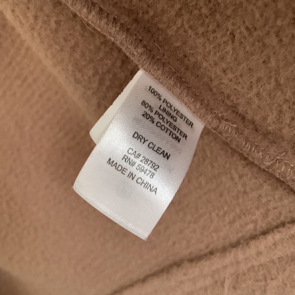 Joie cute fall shacket light brown soft button up cozy designer jacket - Picture 6 of 7